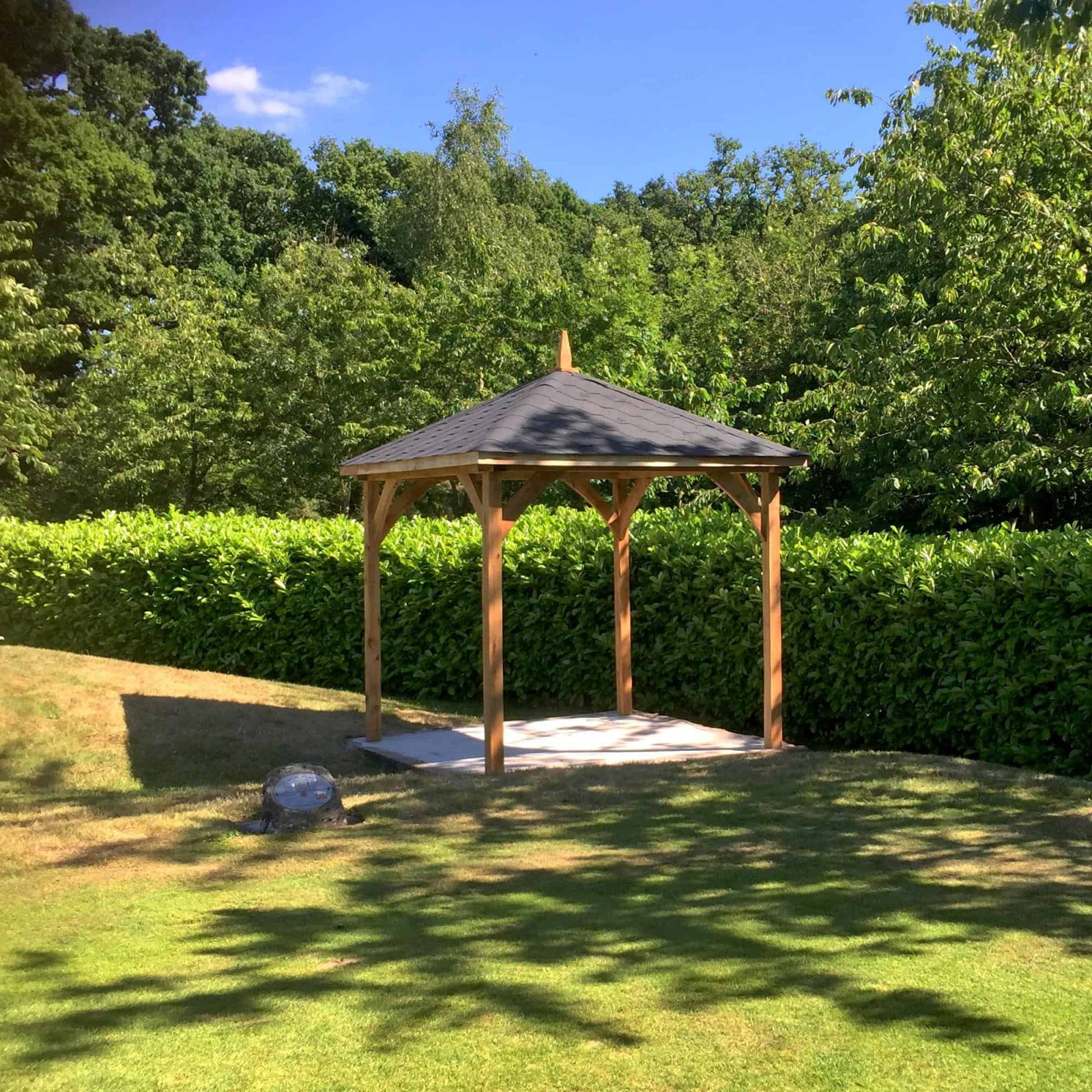 Oak Framed Gazebo Kidderminster Golf Club, Worcestershire