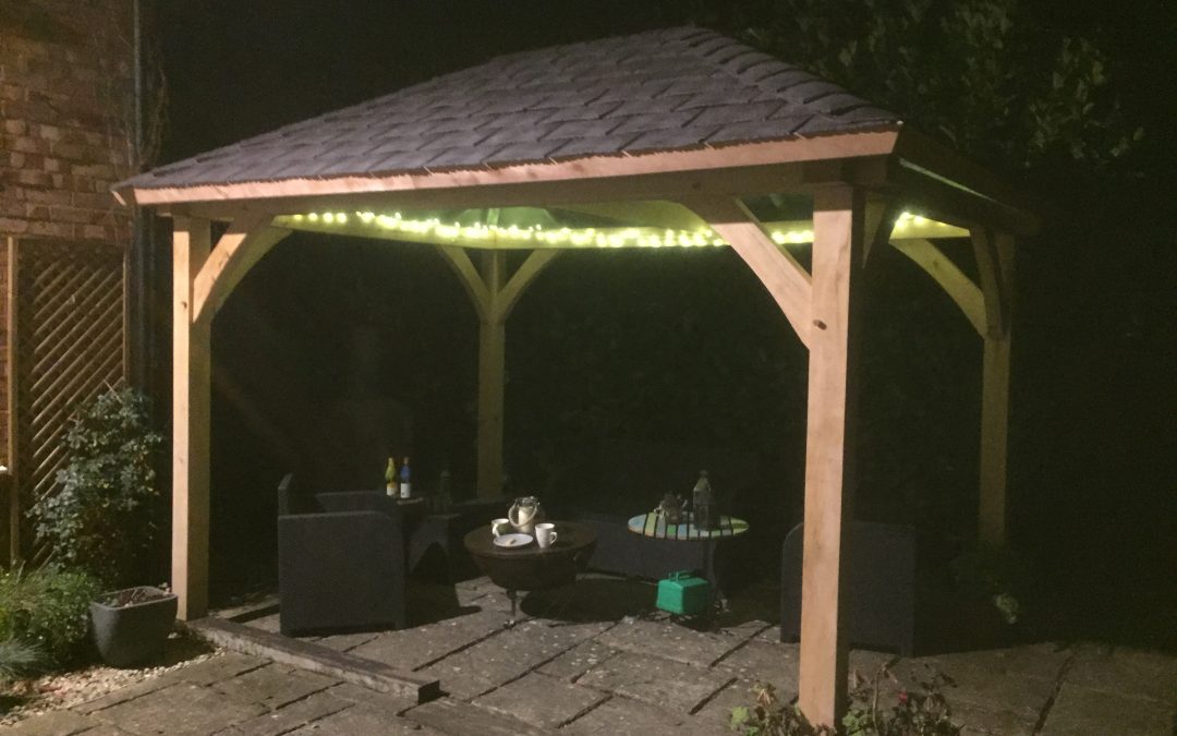 Oak Framed Gazebo, Shropshire